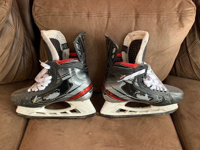 Used Bauer Regular Width Pro Stock Size 7.5 Vapor 2X Pro Hockey Skates