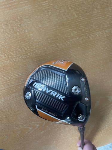 Men's Used Callaway Right Handed Mavrik SZ Driver Stiff Flex 10.5 Adjustable Loft
