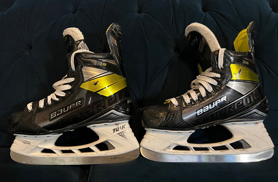 Used Bauer 3S SR Skates - Size 8 Reg. Fit 2 - FREE SHIPPING