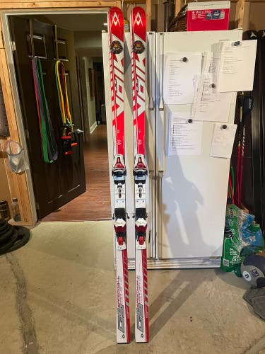 Volkl Racetiger GS with Marker X-cell 18