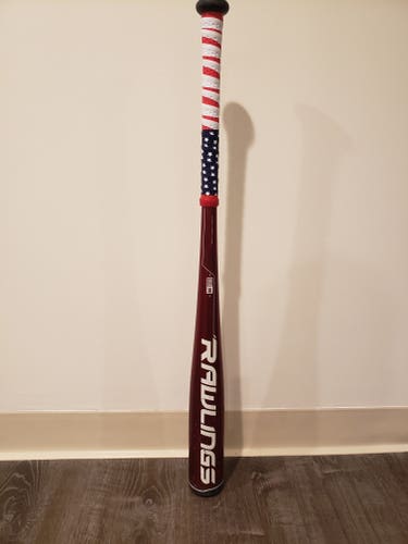 Used BBCOR Certified 2015 Rawlings Alloy 5150 Bat (-3) 29 oz 32"
