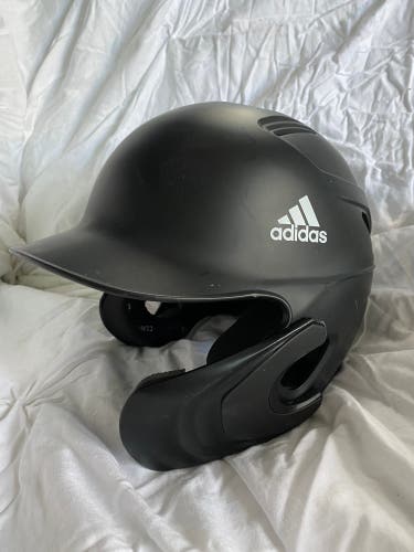Used 7 5/8 Adidas Triple Stripe Batting Helmet
