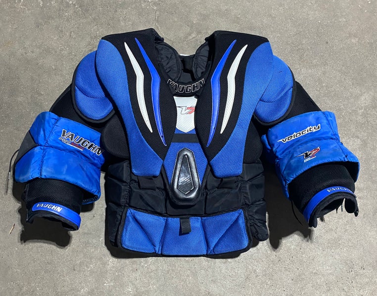Used Large Vaughn Velocity V7 Goalie Chest Protector
