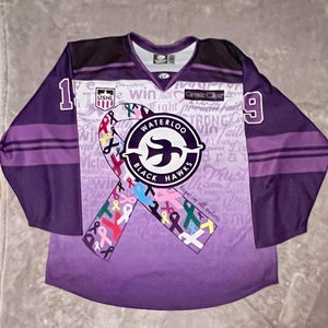 Purple Used Size 56  Pro Stock Jersey