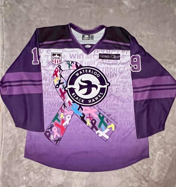 Hawks to auction off jerseys to fight cancer
