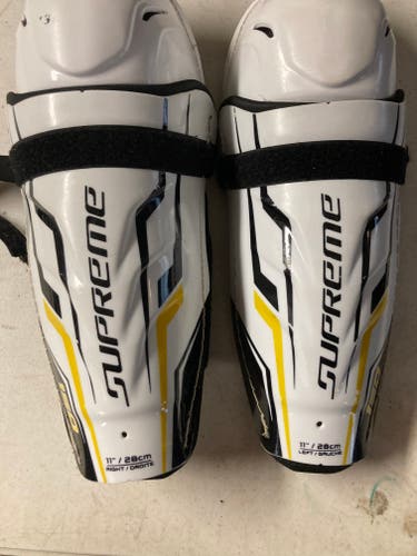 Used Bauer Supreme 150 Shin Pads