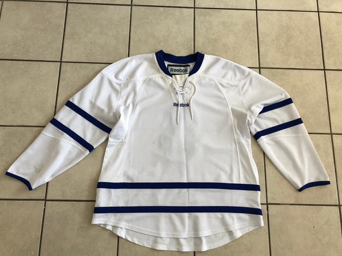White Used XL Reebok  Jersey