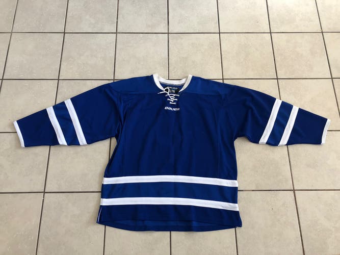 Blue Used XL Bauer Jersey Toronto