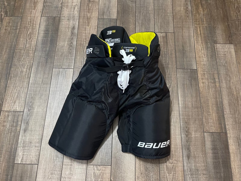 *LIKE NEW* 3S Supreme Large Bauer Hockey Pants Senior Used Black +1