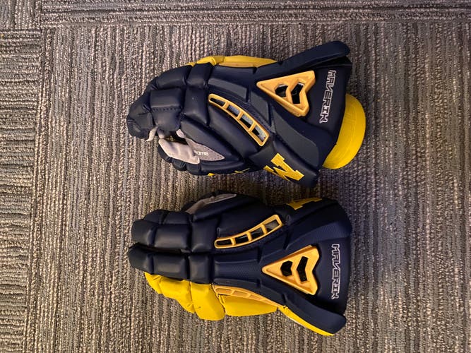 Used Player's Maverik 13" Lacrosse Gloves