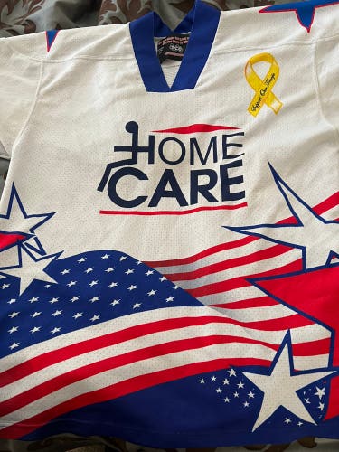 2 Roller Hockey Jerseys Home Care