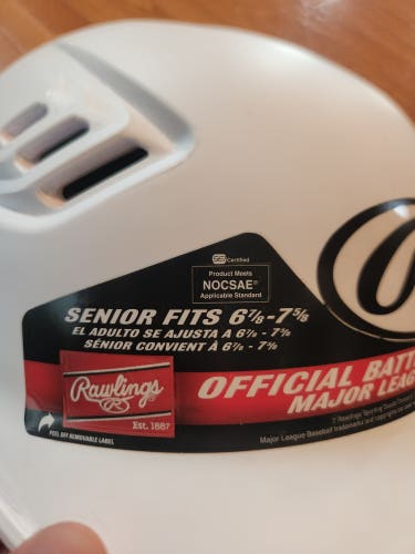 New Medium/Large Rawlings Velo Batting Helmet