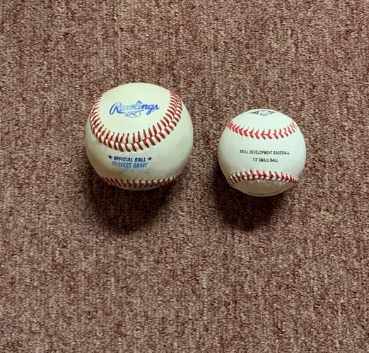 7.5in Training Baseballs (60 balls, 5 dz)