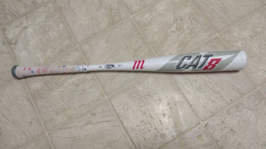 Marucci Alloy CAT 8 Bat (-5) 31" 26 oz ; Used USSSA Certified 2019