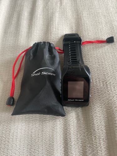 Shot scope GPS Tracking With Club Tags