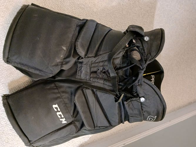 Junior Used Medium CCM Premier Hockey Goalie Pants