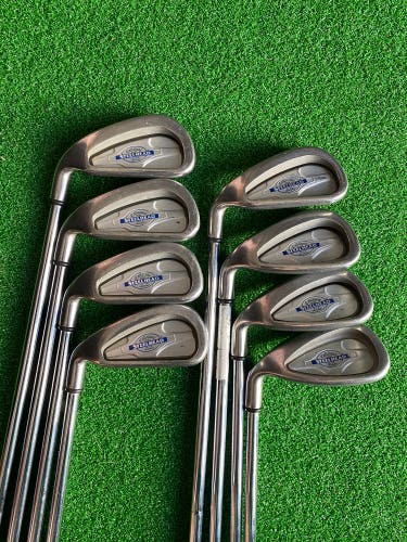 Callaway x12 LEFT HANDED complete iron set 3-Pw