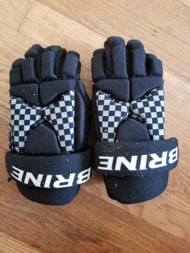 Used Player's Brine Lacrosse Gloves