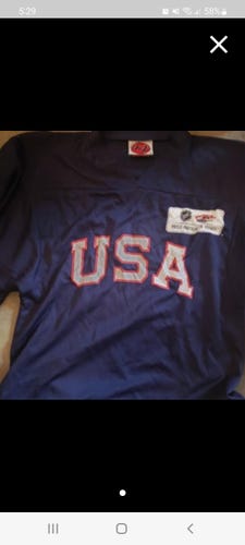 Blue Youth Unisex New Large Jersey