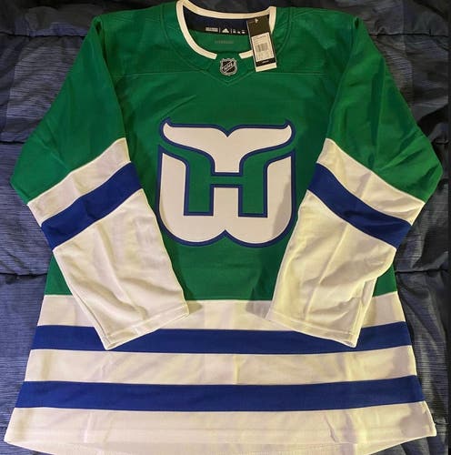 Authentic Carolina Hurricanes, Hartford Whalers Alternate Jersey, NWT