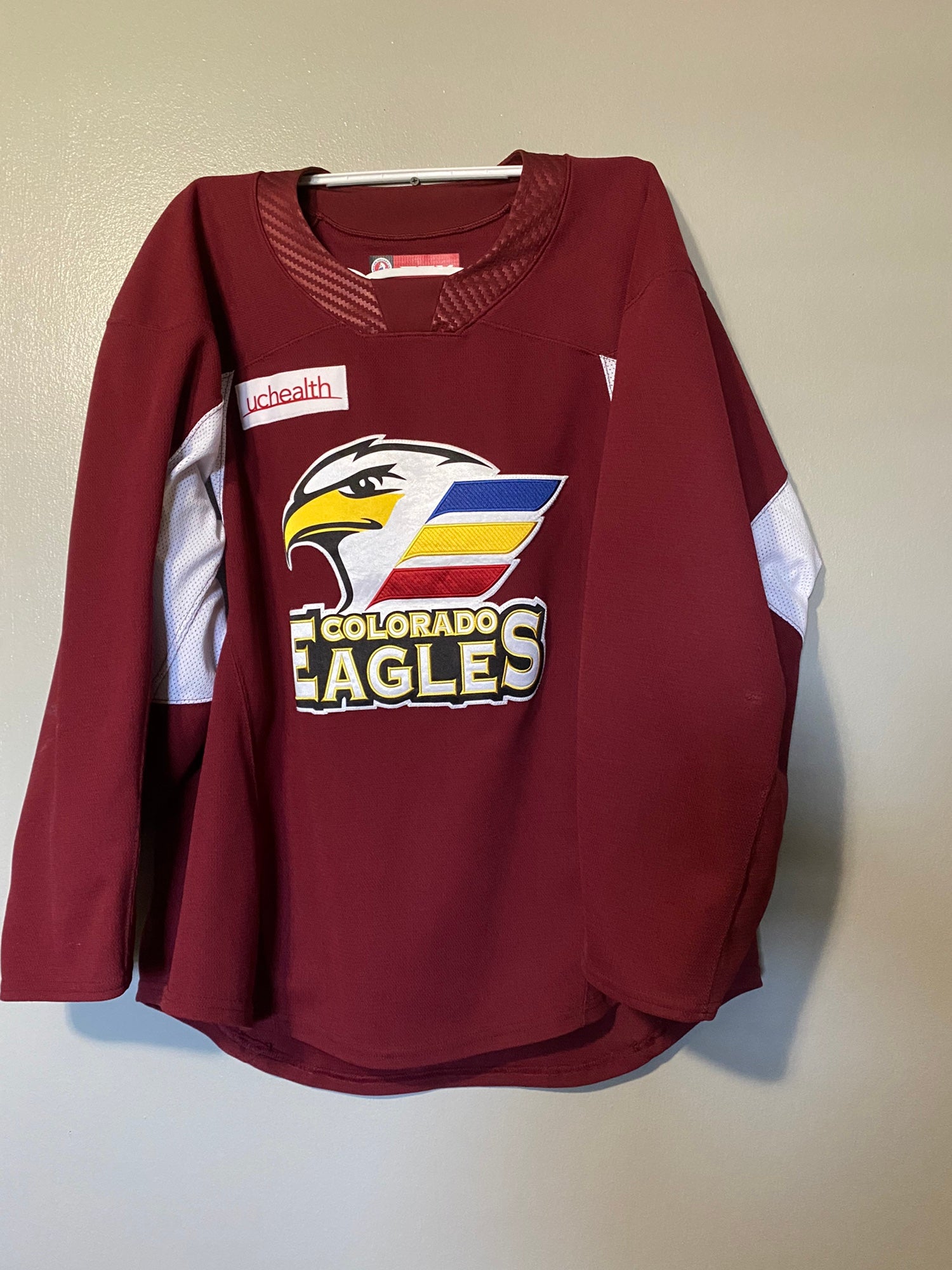 Game Used CCM Colorado Eagles Game Jerseys Blue, White & Black Multiple  Sizes | SidelineSwap