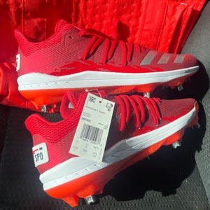 Men’s Adidas Afterburner 6 Metal Baseball Cleats Size 10.5