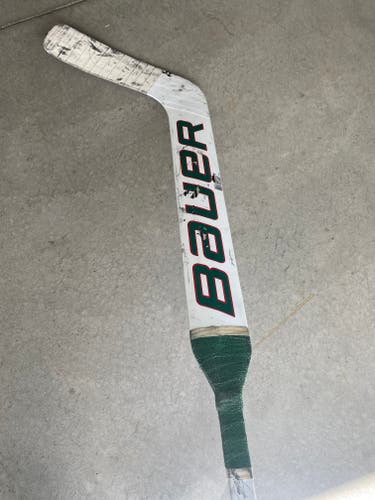 Senior Used Regular Bauer Reactor 9000 Goalie Stick 26" Paddle Pro Stock