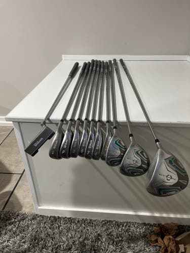 Wilson Profile HL Lightweight Womens Complete Set: 5-9 PW SW, 4h, 5w, Driver, P