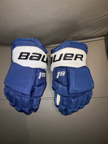 NHL BAUER 1s gloves Tampa Palat 14in