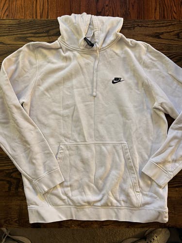 Nike White Sweatshirt