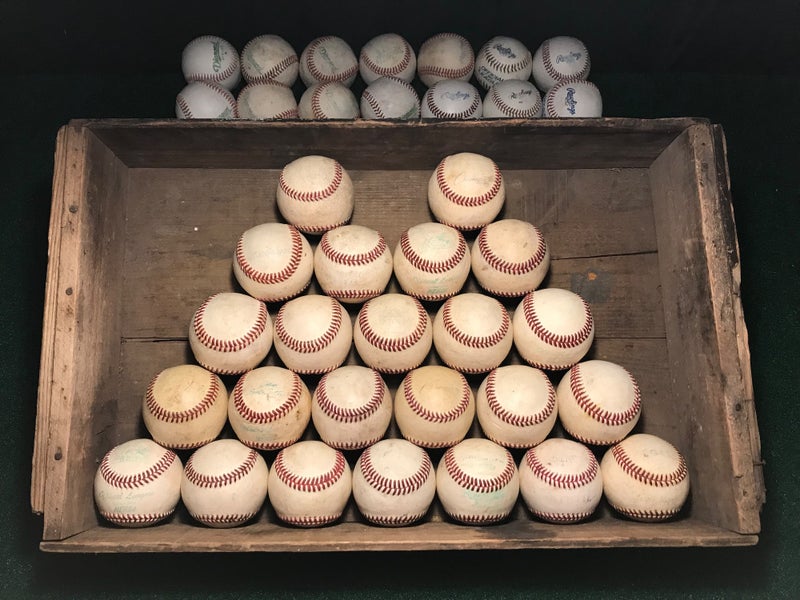 (24)Leather Baseballs*(WeShipFree2Day)* TopBrands(9” 5oz Raised)Quality Pre-Weighed