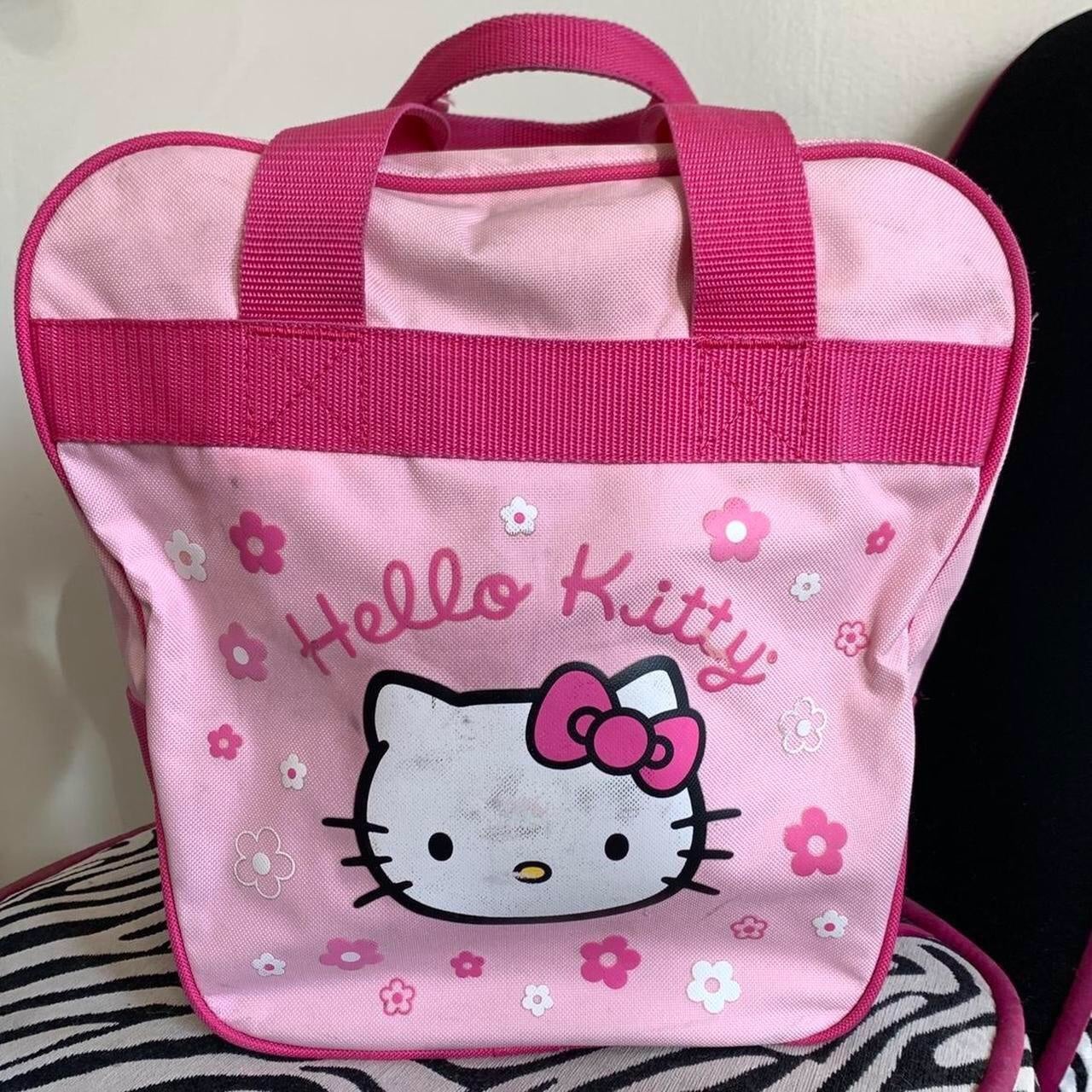 HELLO KITTY BOWLING BALL AND BAG | SidelineSwap | Buy and Sell on