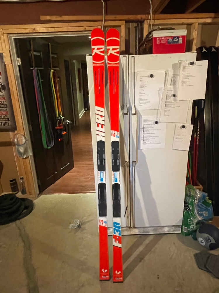 Used Rossignol Hero FIS GS 193 Skis