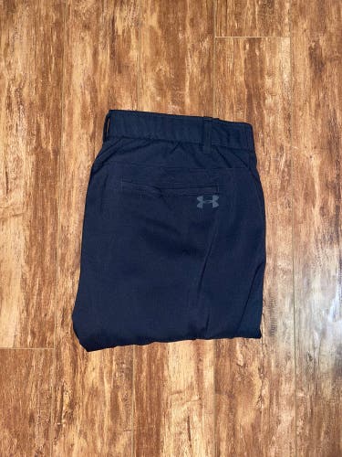 Mens Under Armour Black Golf Pants - 34/30