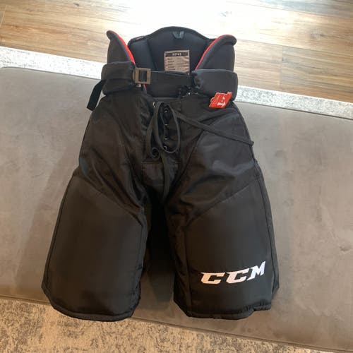 New Black CCM Pro Stock HP45 Hockey Pants - Large
