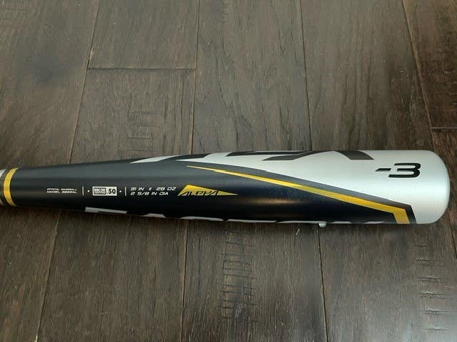 2022 Easton Alloy Alpha ALX Bat (-3) 28 oz 31" -  BBCOR Certified
