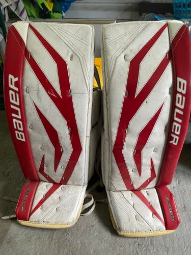 Used 36" Bauer Supreme one70 Goalie Leg Pads