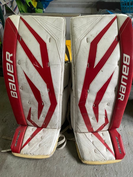 Used 36" Bauer Supreme one70 Goalie Leg Pads