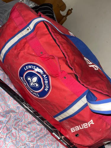 Maine Nordiques Bauer Hockey Bag