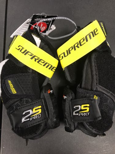 New Small Bauer  Supreme 2S Pro Elbow Pads