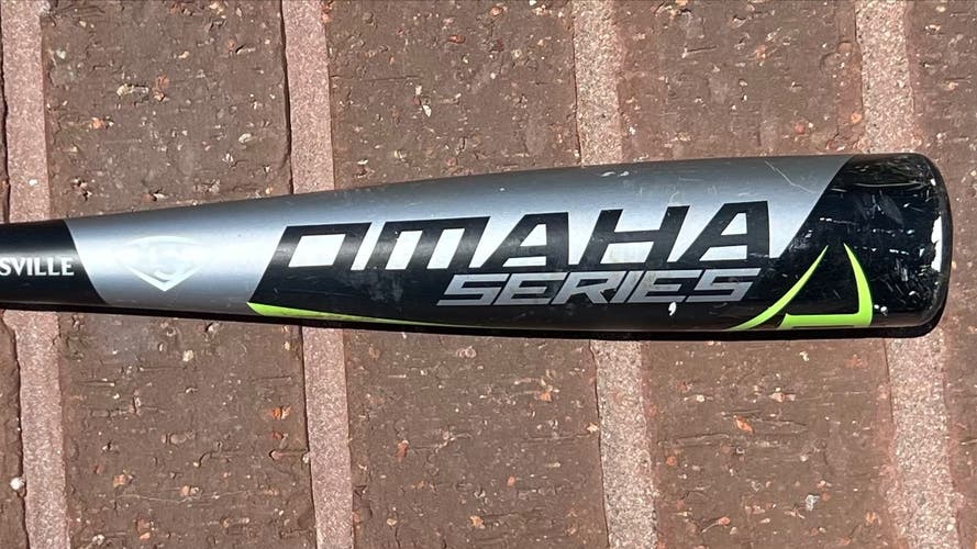 Used 2019 Louisville Slugger Alloy Omaha Bat (-10) 18 oz 28"