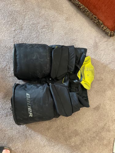 Used Large Bauer  Supreme 2S Pro Hockey Goalie Pants