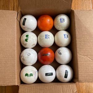 Various Field Hockey Balls Lot of 12 Used