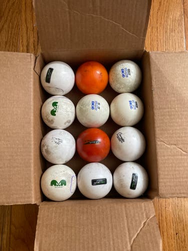 Various Field Hockey Balls Lot of 12 Used