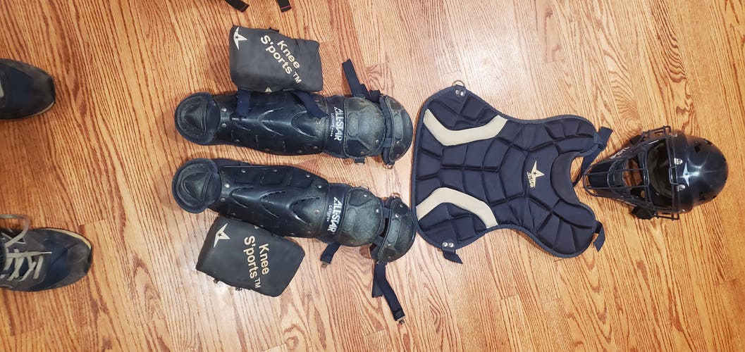 Used All Star Player's Series Catcher's Set