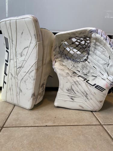 True 12.2 goalie catcher glove and blocker