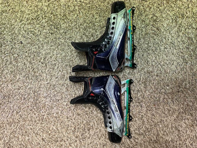Pro Stock Bauer 1x Ice Boot W/ Labeda Frame Size: 9.5 DA
