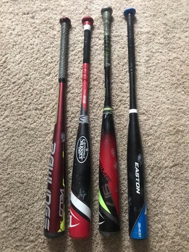 4 Youth USSSA Baseball Bats
