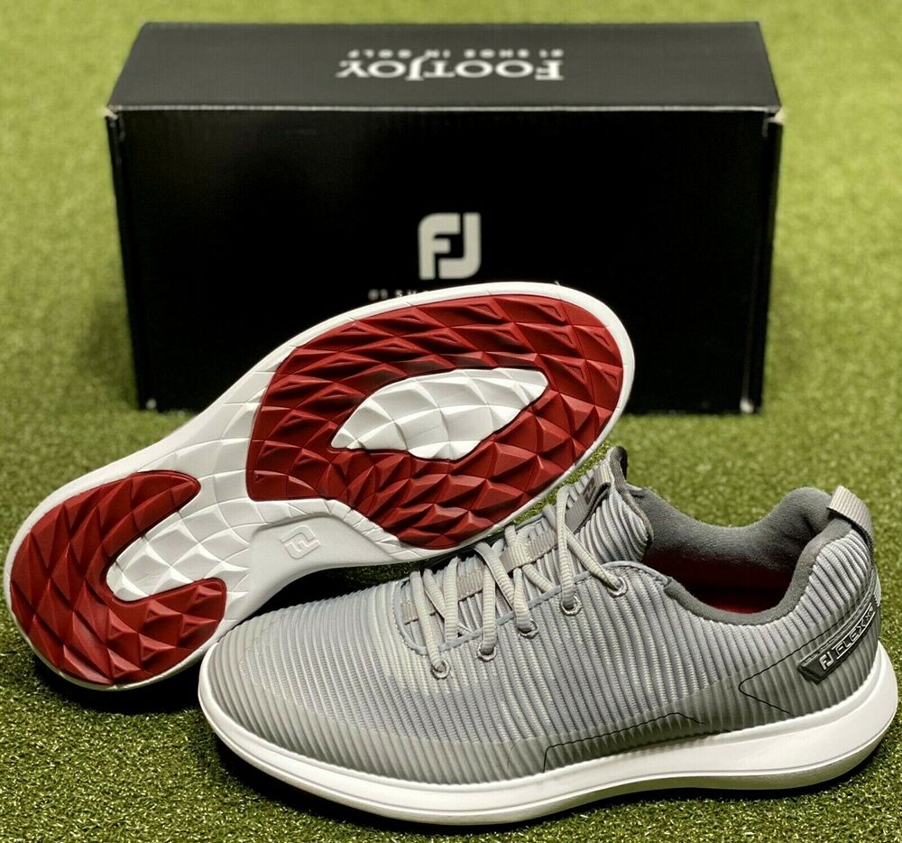 FootJoy SuperLites XP Golf Shoes Men 10.5 Gray White Waterproof Spikeless 58073 FootJoy SuperLites XP Golf Shoes main image 2
