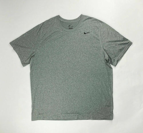 Nike Legend SS Shirt Dri-FIT Men's 2XL 3XL Tee 384407 Gray Athletic 384407